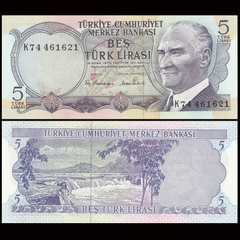 5 lira Turkey 1976