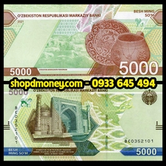 5000 som Uzbekistan 2021