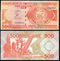 500 vatu Vanuatu 2010