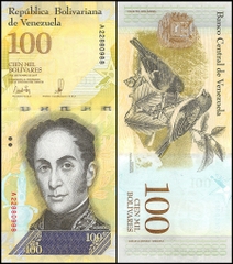 100000 bolivares Venezuela 2017