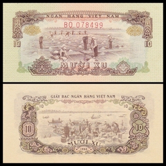 10 xu Việt Nam 1966