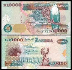 10000 kwacha Zambia 1992
