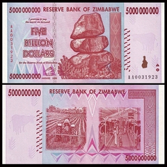 5 tỷ dollars Zimbabwe 2008