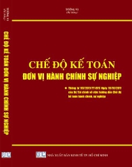 Chế độ kế toán đơn vị hành chính sự nghiệp 2017