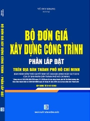 ĐƠN GIÁ XÂY DỰNG CÔNG TRÌNH TP. HỒ CHÍ MINH- PHẦN LẮP ĐẶT