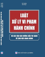 Sách Luật Xử Lý Vi Phạm Hành Chính Và Các Văn Bản Hướng Dẫn Thi Hành Về Lĩnh Vực Hành Chính.