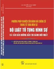 Sách Pháp Luật Tố Tụng Hình Sự – Bộ Luật Tố Tụng Hình Sự Và Văn Bản Hướng Dẫn Thi Hành Mới Nhất