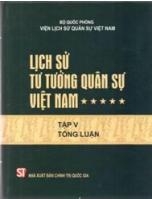 lịch sử tư tưởng quân sự việt nam ( Bộ 5 tập)