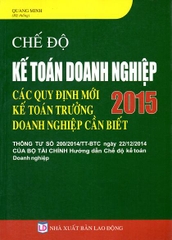 Chế độ kế toán doanh nghiệp ( theo thông tư 200/2014/tt-btc)