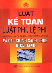 luật kế toán- luật phí, lệ phí (đã được thông qua tại kỳ họp thứ 10 quốc hội khóa XIII)