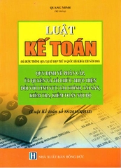 luật kế toán -  (đã được thông qua tại kỳ họp thứ 10 quốc hội khóa XIII)