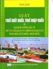 Luật Thuế xuất khẩu, thuế nhập khẩu 2016