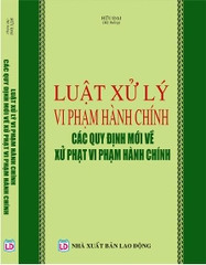 LUẬT XỬ LÝ VI PHẠM HÀNH CHÍNH - QUY ĐỊNH MỚI VỀ XỬ PHẠT VI PHẠM HÀNH CHÍNH