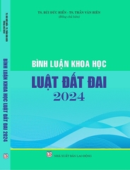 Sách Bình Luận Khoa Học Luật Đất Đai Năm 2024