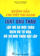 hướng dẫn chi tiết thi hành luật đấu thầu