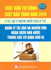 luật đầu tư công & luật đấu thầu