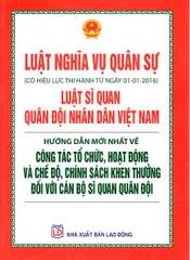 luật nghĩa vụ quân sự & luật sĩ quan quân đội nhân dân việt nam