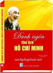 Sách Danh Ngôn Của Chủ Tịch Hồ Chí Minh