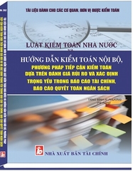 Sách Tài Liệu Dành Cho Các Cơ Quan, Đơn Vị Được Kiểm Toán - Luật Kiểm Toán Nhà Nước Và Hướng Dẫn Kiểm Toán Nội Bộ, Phương Pháp Tiếp Cận Kiểm Toán Dựa Trên Đánh Giá Rủi Ro Và Xác Định Trọng Yếu Trong Báo Cáo Tài Chính, Báo Cáo Quyết Toán Ngân Sách