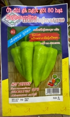 Hạt giống ớt ngọt đùi gà gói 80 hạt nhập Thái Lan (gypsy pepper)