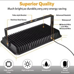 Đèn Pha Led Cốc Ngoài Trời 500W Zeus ZF01-500W