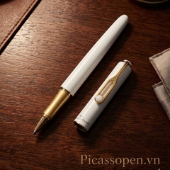 Bút dạ bi Picasso 620 màu trắng (Tặng ruột bút)