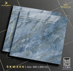 GẠCH KHẮC KIM VÀNG: SKM806