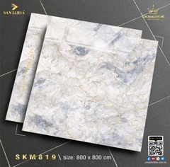 GẠCH KHẮC KIM VÀNG: SKM819