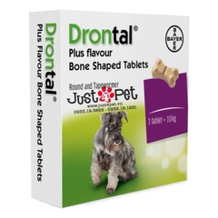 Drontal Plus Dog - Thuốc xổ giun cho chó