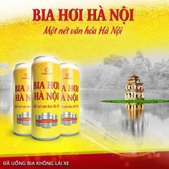 Bia Hơi Lon 500ml