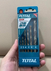 Bộ 6 mũi khoan kim loại TACSD0065 TOTAL