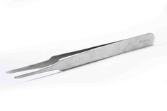 Nhíp mũi nhọn dài 120mm   SATA 03104 - FLAT ROUND TIPS TWEEZERS 120MM
