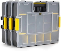 Hộp nhựa đựng mũi khoan, ốc vít 14 ngăn Stanley 1-97-483
