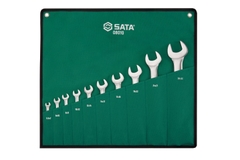 Bộ cờ lê 2 đầu mở SATA 1 bộ 10 cái 08010