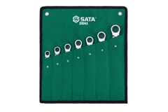 Bộ cờ lê 2 đầu đầu Flex SATA 1 bộ 7 cái 09043