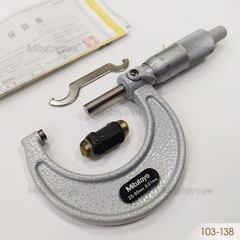 Panme đo ngoài cơ khí 25-50mm/0.01mm Mitutoyo 103-138