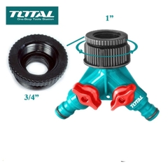 Đầu nối ống nước 2 đầu THHC1202 TOTAL