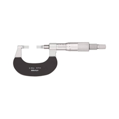 Panme cơ đo rãnh 0-25mm/0.01mm kiểu B Mitutoyo 122-111-10