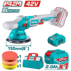 Máy đánh bóng dùng pin 42V Total TAPLI42151 150mm (1 Pin 2.0Ah, 1 Sạc)