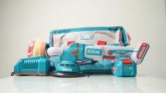 Máy đánh bóng dùng pin 42V Total TAPLI42151 150mm (1 Pin 2.0Ah, 1 Sạc)