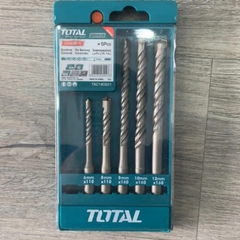 Bộ 5 mũi khoan bê tông đuôi gài TAC190501 TOTAL