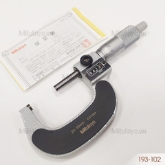 Panme đo ngoài hiển thị số 25-50mm/0.01mm Mitutoyo 193-102