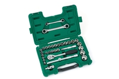 Bộ đầu cờ lê 1/2inch 1 bộ 33 cái Sata 09099