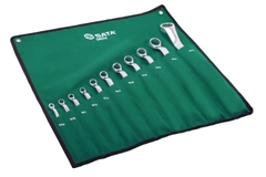 Bộ cờ lê lệch 2 đầu vòng SATA 1 bộ 11 cái 08012