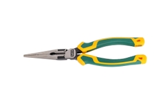 Kìm cắt dây kim loại mũi cong SATA 6 inch 70122D - HIGH LEVERAGE LONG NOSE PLIERS 8