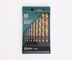 Bộ mũi khoan xoắn SATA 1 bộ 10 cái 52910A