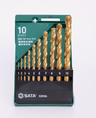 Bộ mũi khoan xoắn SATA 1 bộ 10 cái 52910A