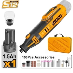 Máy Mài Khuôn Mini Dùng Pin Lithium 12V CMGLI12011 INGCO