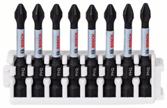 Bộ 8 đầu vặn vít Impact Control 50mm (PH2) Bosch 2608522330