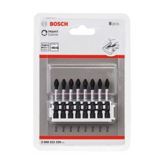 Bộ 8 đầu vặn vít Impact Control 50mm (PH2) Bosch 2608522330